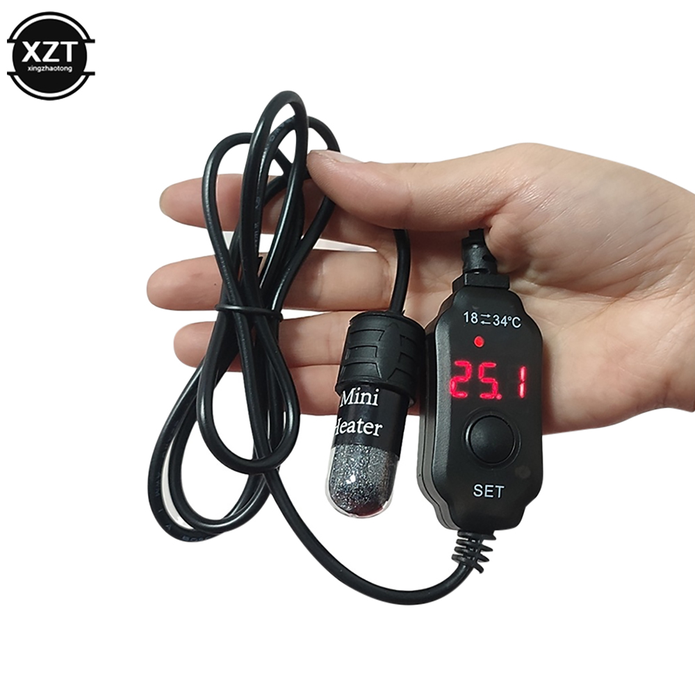 Marine Aquarium Heater - Mini USB Opladen Aquarium verwarmingsstaaf Aquarium