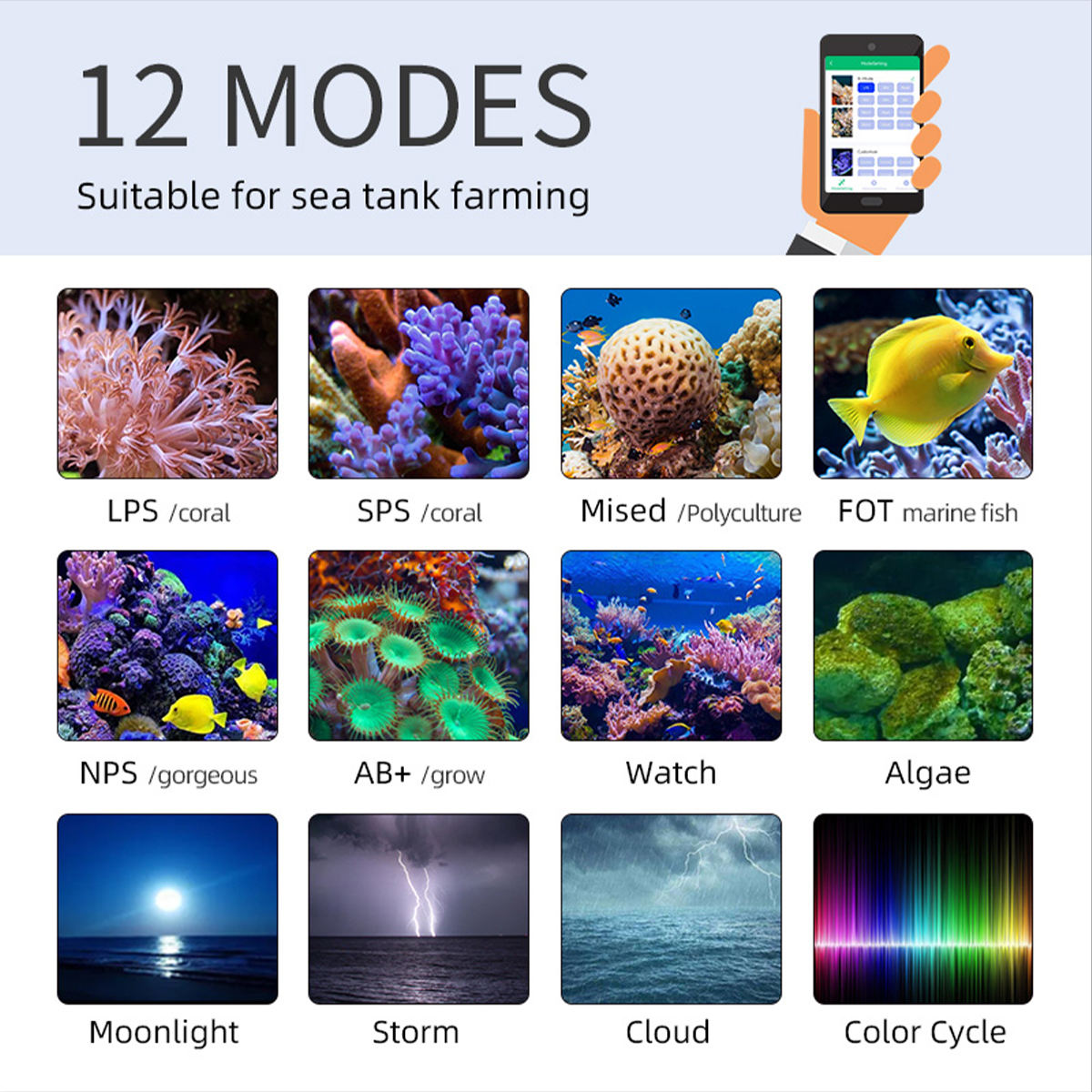 T95 Sea 50W Full Spectrum Mari - Marine Aquarium Timing recensie en prijs