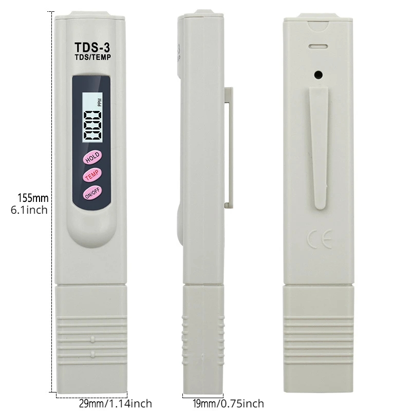 1/3 stuks draagbare LCD digita - Marine Aquarium Water Analyzer recensie en prijs