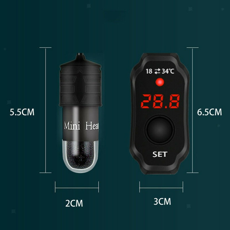 Mini Aquarium Fish Tank Heater - Marine Aquarium Heater recensie en prijs