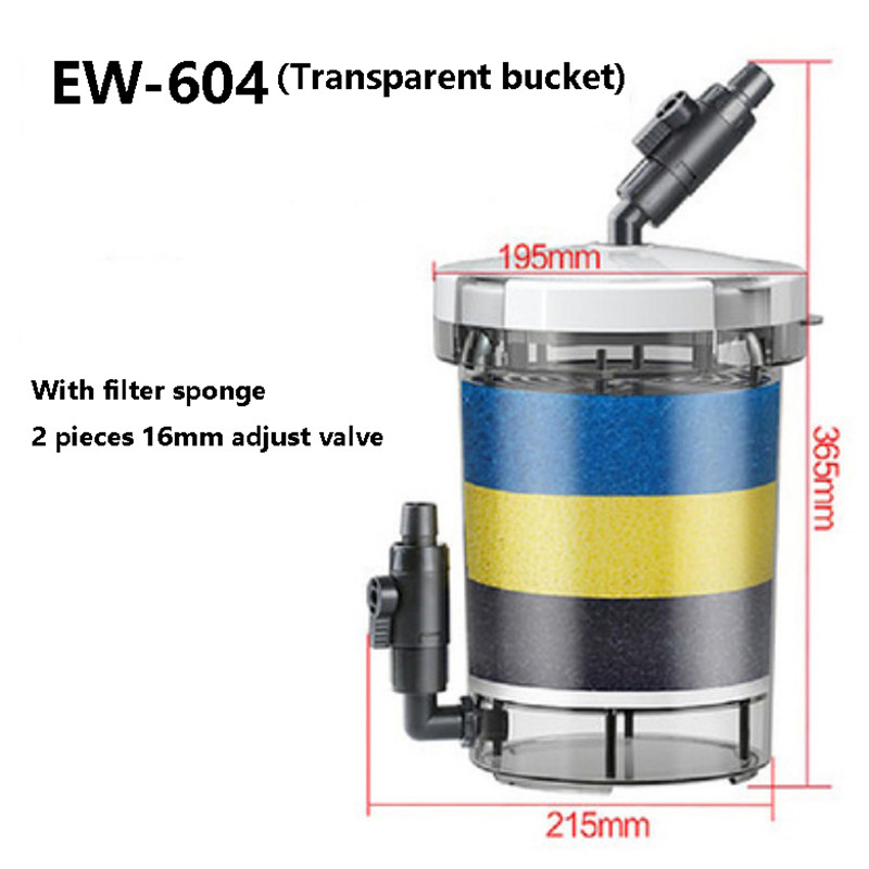 SUNSUN 604 voorfilter EW-604 H - Aquarium Blue Marine Reef 60 recensie en prijs