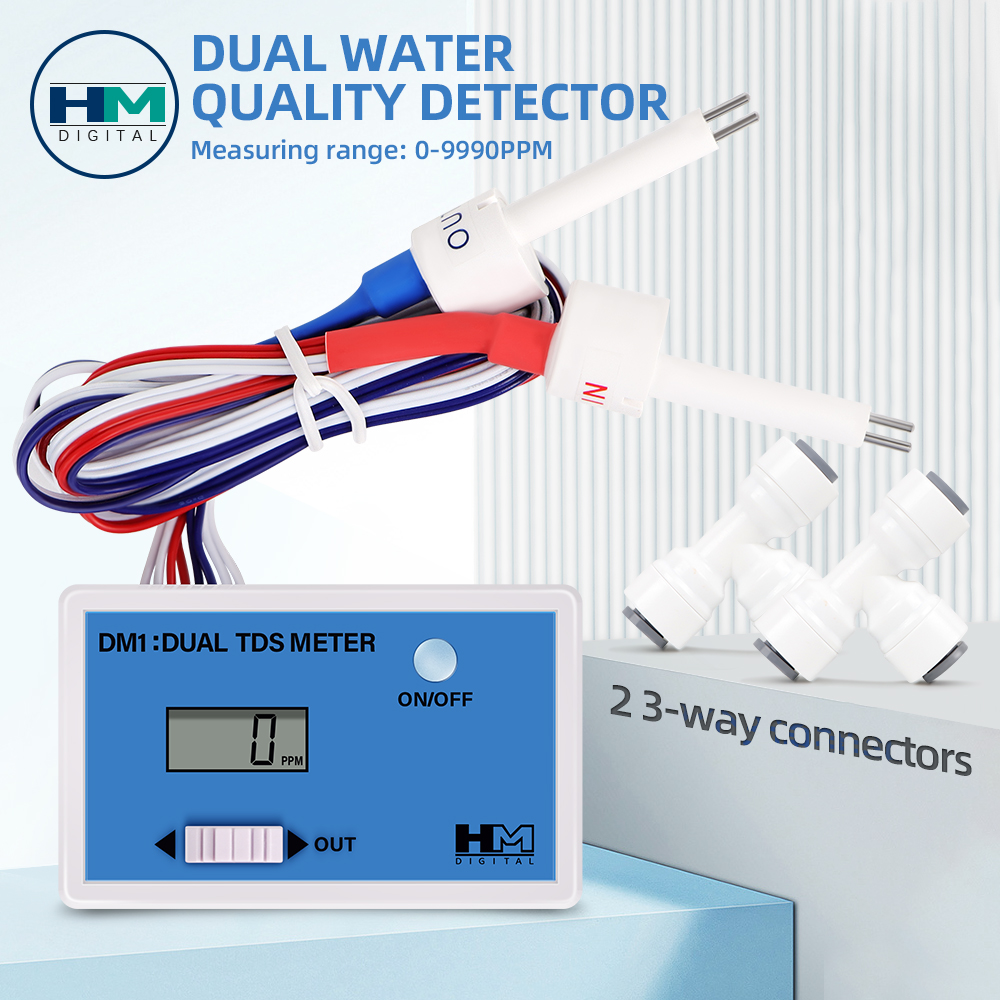DM1 Dual TDS Waterkwaliteitste - Marine Aquarium Water Analyzer recensie en prijs